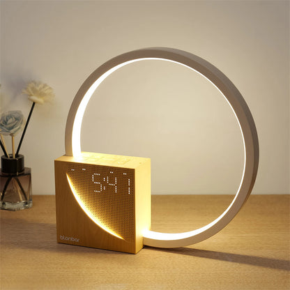 Multifunctional Touch Bedside Lamp with Alarm Clock