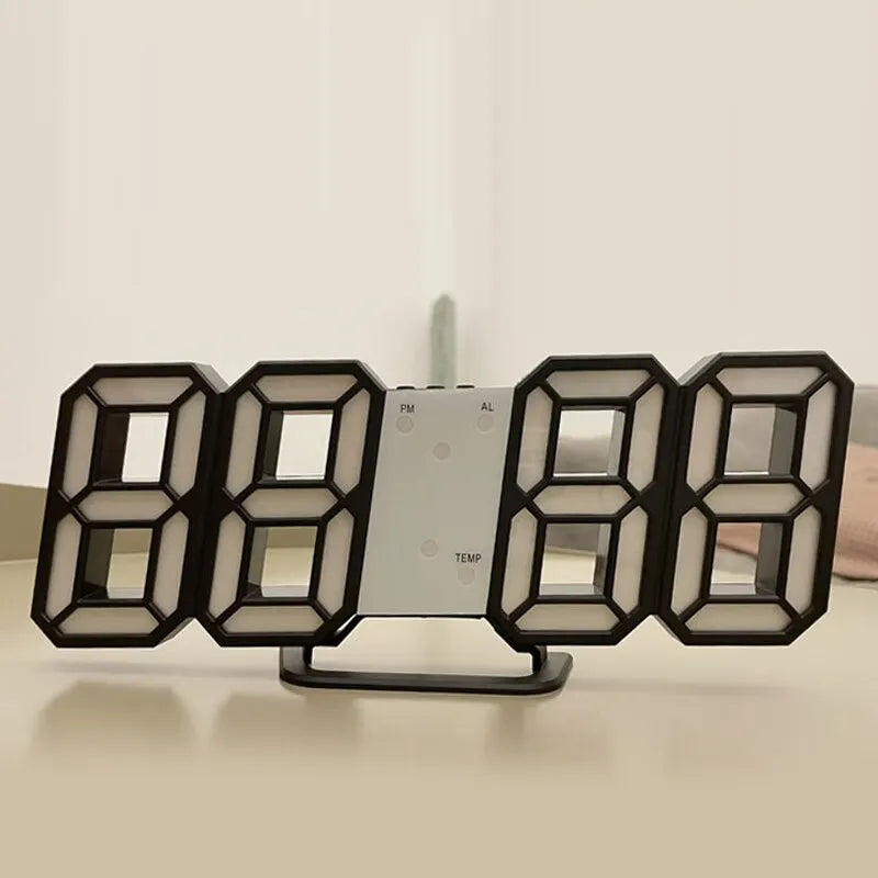 3cm Led Clock 3D LED Digital Wall Clock – Maison and Beyond